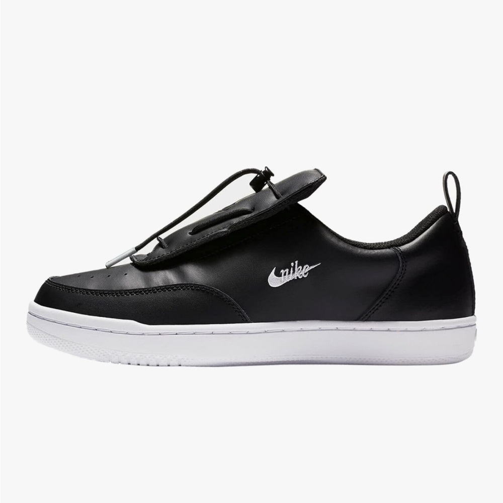 Nike Black Leather Court Shoes - Size 7 1/2